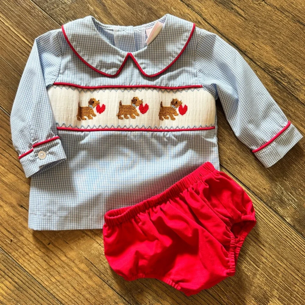Stitchy Fish Diaper Set - Picture 1 of 5